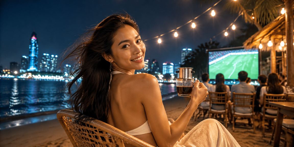 Người dùng trải nghiệm casino trực tuyến tại Sài Gòn với cà phê Việt